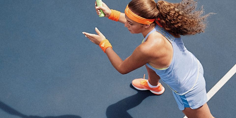 Tennis technique Karanta